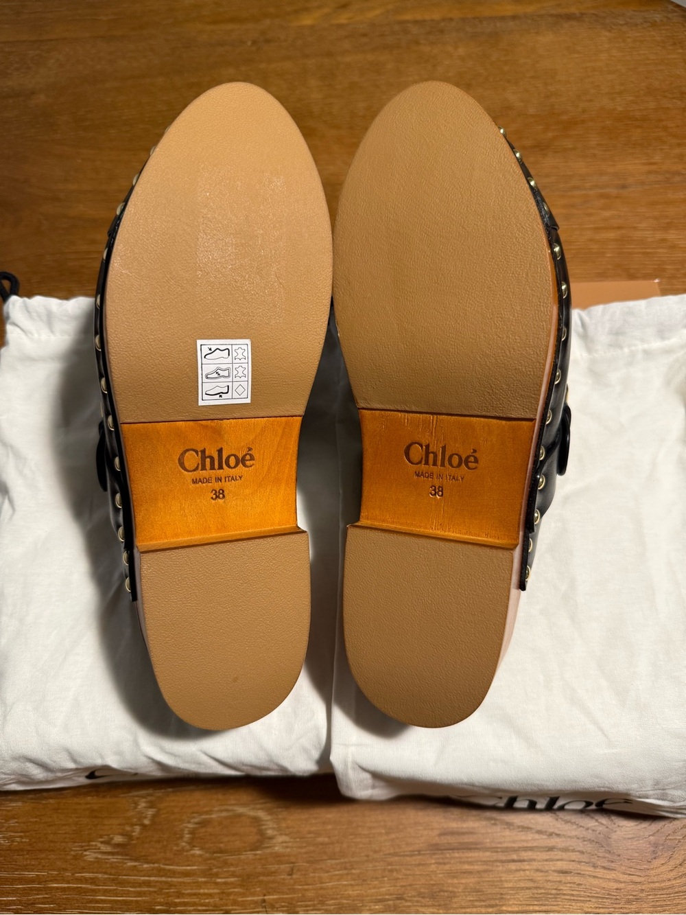 Chloé Women's Jeannette Clogs NWT - Picture 2 of 13